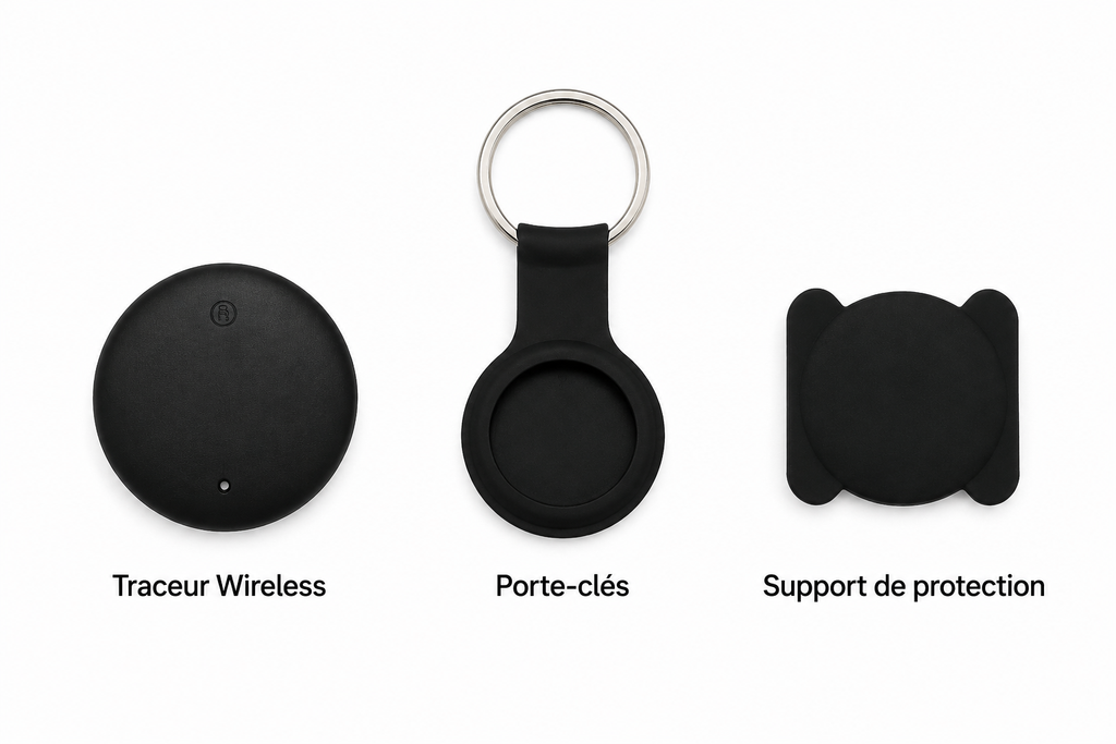 Mini-trackeur GPS Wireless Tag Dual