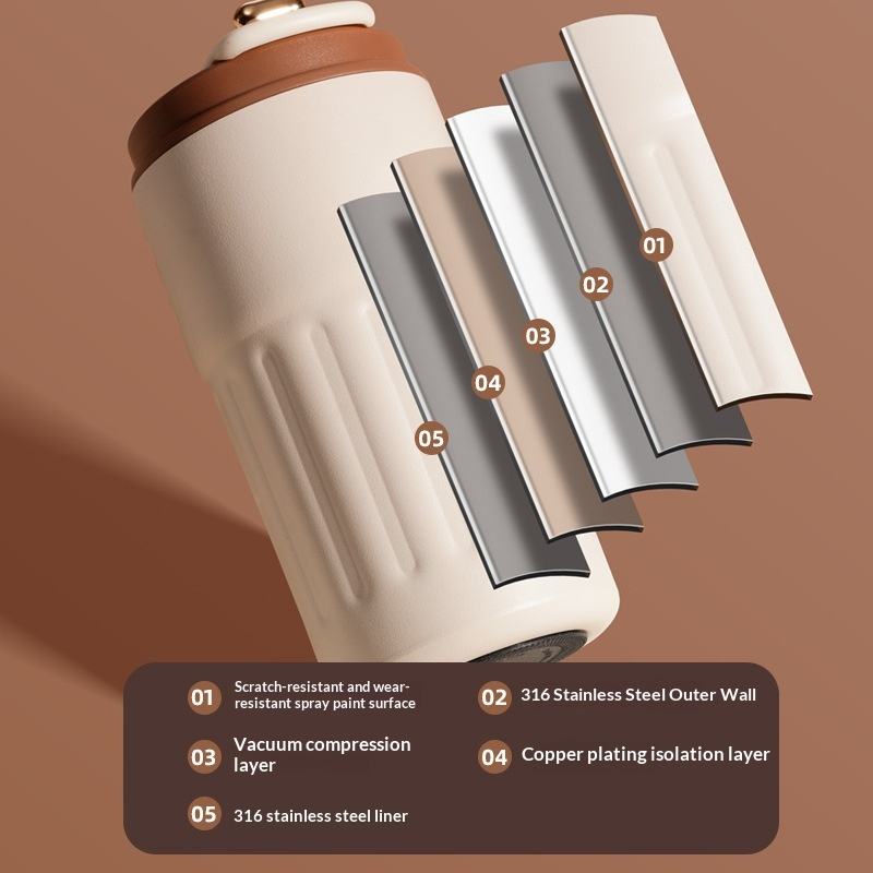 Thermos avec Affichage Intelligent en Acier Inoxydable – 500ml