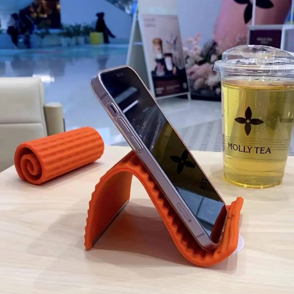 Support de téléphone pliable en silicone